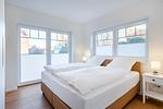 Schlafzimmer - Apartment am Deich 02 - Top-Hundeurlaub