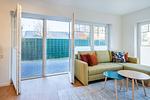 Wohnzimmer - Apartment am Deich 02 - Top-Hundeurlaub