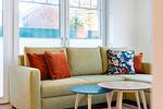 Wohnzimmer - Apartment am Deich 02 - Top-Hundeurlaub