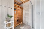 Sauna - Ferienhaus Sommerhuus Olpenitz - Top-Hundeurlaub