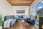 Wohnzimmer - Ferienhaus Sommerhuus Olpenitz - Top-Hundeurlaub