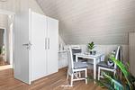 Schlafzimmer - Ferienhaus Sommerhuus Olpenitz - Top-Hundeurlaub