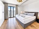 Schlafzimmer - Ferienwohnung Penthouse 17 im Haus Düne 7 Prora - Top-Hundeurlaub