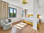 Schlafzimmer - Ferienwohnung Penthouse 17 im Haus Düne 7 Prora - Top-Hundeurlaub