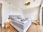 Schlafzimmer - Ferienwohnung Penthouse 17 im Haus Düne 7 Prora - Top-Hundeurlaub