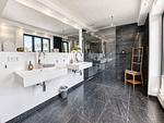 Badezimmer - Ferienwohnung Penthouse 17 im Haus Düne 7 Prora - Top-Hundeurlaub