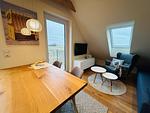 Wohnzimmer - Ferienwohnung Hafenblick - Top-Hundeurlaub