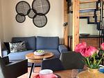 Wohnzimmer - Ferienpark Seepferdchen, Haus Zingst 11a - Top-Hundeurlaub
