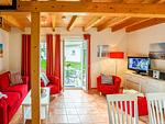 Wohnzimmer - Ferienpark Seepferdchen, Haus Zingst 12b - Top-Hundeurlaub