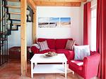 Wohnzimmer - Ferienpark Seepferdchen, Haus Zingst 12b - Top-Hundeurlaub