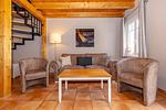 Wohnzimmer - Ferienpark Seepferdchen, Haus Usedom 24c - Top-Hundeurlaub