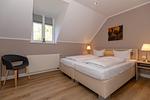 Schlafzimmer - Ferienpark Seepferdchen, Haus Usedom 24c - Top-Hundeurlaub