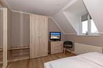 Schlafzimmer - Ferienpark Seepferdchen, Haus Usedom 24c - Top-Hundeurlaub