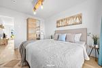 Schlafzimmer - Ferienwohnung Knuts Koje Olpenitz - Top-Hundeurlaub
