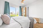 Schlafzimmer - Ferienwohnung Knuts Koje Olpenitz - Top-Hundeurlaub
