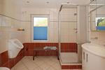 Badezimmer - Haus: Terrasse,Garten,amWasser - Top-Hundeurlaub