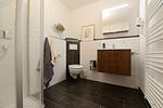Badezimmer - Apartment Bergblick 7/6 OG mit Balkon - Top-Hundeurlaub