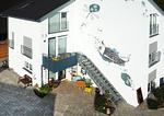 Vogelperspektive - Apartment 7/7 EG barrierefrei - überdachte Terrasse - Top-Hundeurlaub