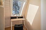 ChatGPT:Ferienhaus Nordkugel – Kugelhaus am Tollensesee – ruhiger Arbeitsplatz auf der Galerie mit Blick ins Grüne - Nordkugel - Top-Hundeurlaub