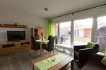 Wohnzimmer - Ferienwohnung Dat Ferienhus Norddeich Whg. 2 - Top-Hundeurlaub