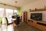 Wohnzimmer - Ferienwohnung Dat Ferienhus Norddeich Whg.1 - Top-Hundeurlaub