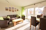 Wohnzimmer - Ferienwohnung Dat Ferienhus Norddeich Whg. 3 - Top-Hundeurlaub