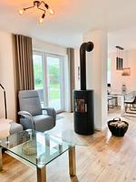 Wohnzimmer - Ferienhaus Nordlicht - Top-Hundeurlaub