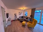Wohnzimmer - Ferienhaus Leo - Top-Hundeurlaub