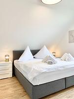 Schlafzimmer - Ferienhaus Leo - Top-Hundeurlaub