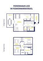 Grundriss - Ferienhaus Leo - Top-Hundeurlaub