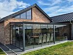Terrasse - Ferienhaus Familienglück - Top-Hundeurlaub