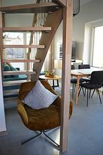 Wohnzimmer - Ferienhaus Dana - Top-Hundeurlaub