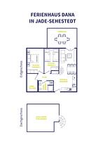 Grundriss - Ferienhaus Dana - Top-Hundeurlaub