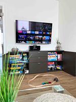 Wohnzimmer - Ferienhaus Malia - Top-Hundeurlaub