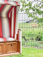 Garten - Ferienhaus Moewe - Top-Hundeurlaub