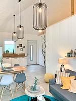 Wohnzimmer - Ferienhaus Moewe - Top-Hundeurlaub