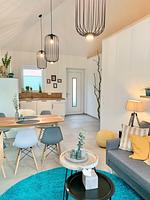 Küche / Küchenzeile - Ferienhaus Moewe - Top-Hundeurlaub