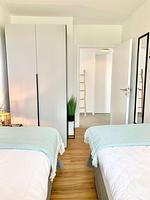 Schlafzimmer - Ferienhaus Moewe - Top-Hundeurlaub