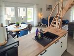 Küche / Küchenzeile - Ferienhaus Strandhuesken - Top-Hundeurlaub