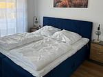 Schlafzimmer - Ferienhaus Strandhuesken - Top-Hundeurlaub
