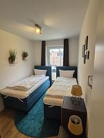 Schlafzimmer - Ferienhaus Seestern - Top-Hundeurlaub