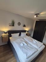 Schlafzimmer - Ferienhaus Seestern - Top-Hundeurlaub