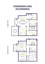 Grundriss - Ferienhaus Luke - Top-Hundeurlaub