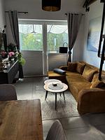 Wohnzimmer - Ferienhaus Kiebitz - Top-Hundeurlaub