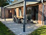 Terrasse - Ferienhaus Kiebitz - Top-Hundeurlaub