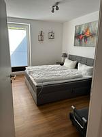 Schlafzimmer - Ferienhaus Kiebitz - Top-Hundeurlaub