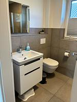 Badezimmer - Ferienhaus Kiebitz - Top-Hundeurlaub