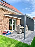 Terrasse - Ferienhaus Tio - Top-Hundeurlaub