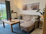 Wohnzimmer - Ferienwohnung Watten Perle - Top-Hundeurlaub