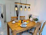 Wohnzimmer - Ferienwohnung Watten Perle - Top-Hundeurlaub